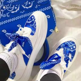 New Round Toe Contrast Color Sneaker