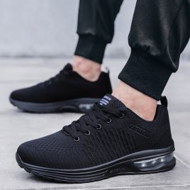 Casual portable large yard breathable running shoes for men