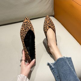 New Fashion Casual Leopard Flats For Women