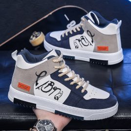 High-heeled board shoes student shoes for men