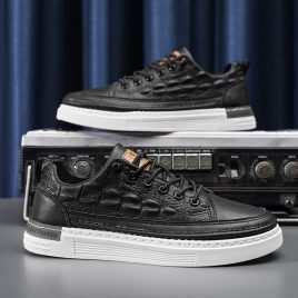 Korean style board shoes four seasons shoes for men