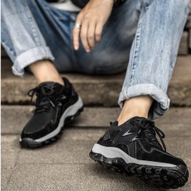 Autumn Casual running shoes Korean style shoes for men