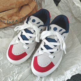 Retro fashion couples shoes spring Casual board shoes