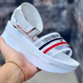 PU Casual Beach Round Toe Women’s Wedge