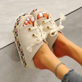 PU Simple High Heel Wedge For Women