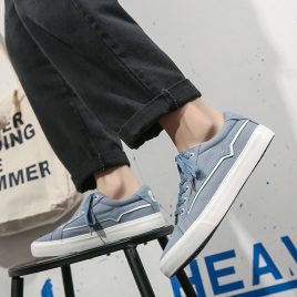 Fashion Korean style low shoes summer student canvas shoes