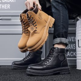 All-match Casual boots British style martin boots for men