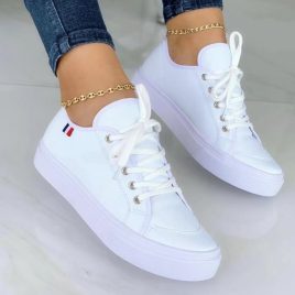 2022 Fashion Platform PU Sneakers