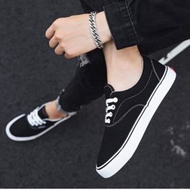 Korean style all-match cloth shoes pure board shoes
