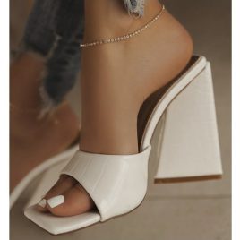 Fashion Casual Slip On Heels For Women