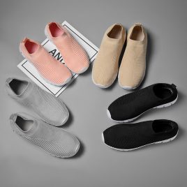 Soft soles large yard running shoes couples socks
